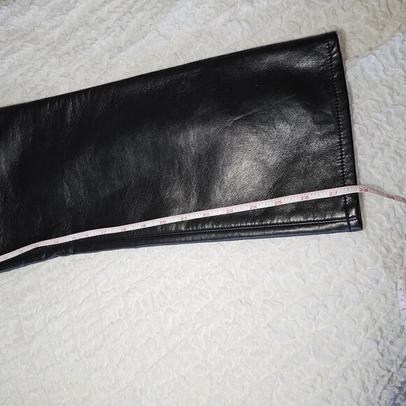 AGOLDE Recycled Leather Riley Long in Detox sz 30 - Picture 11 of 11